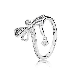 Bague Libellule Onirique PANDORA France - 197093CZ (image pour) Bague Libellule Onirique PANDORA France - 197093CZ