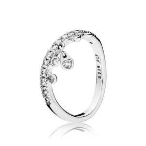 Bague Lustre de Gouttelettes PANDORA France - 197108CZ (image pour) Bague Lustre de Gouttelettes PANDORA France - 197108CZ