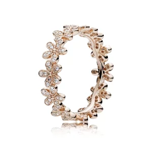 (image pour) Bague Marguerites éblouissantes PANDORA Rose - 180934CZ