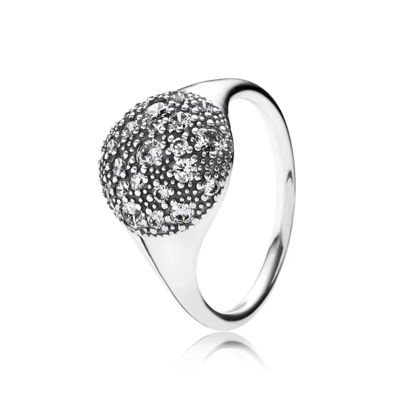 (image pour) Bague Pandora 190914CZ - Bague Etoiles Cosmiques Argent Femme 