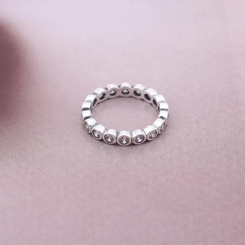 (image pour) Bague Pandora 190942CZ - Bague Brillants Séduisants Femme - Afficher 3