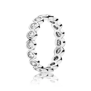 Bague Pandora 190942CZ - Bague Brillants Séduisants Femme (image pour) Bague Pandora 190942CZ - Bague Brillants Séduisants Femme