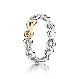 (image pour) Bague Pandora 190948CZ - Bague Amour Infini Femme 