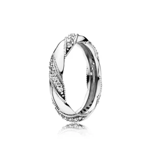 Bague Pandora 190981CZ - Bague Ruban de l'Amour (image pour) Bague Pandora 190981CZ - Bague Ruban de l'Amour