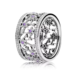 (image pour) Bague Pandora 190991ACZ - Bague Myosotis Femme 