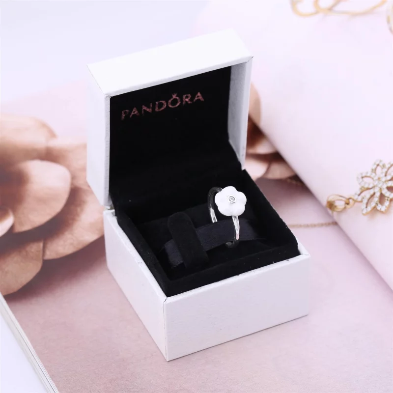 (image pour) Bague Pandora 190999MOP - Bague Fleur Lumineuse Femme - Afficher 2