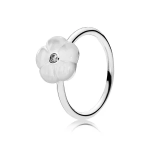 (image pour) Bague Pandora 190999MOP - Bague Fleur Lumineuse Femme 