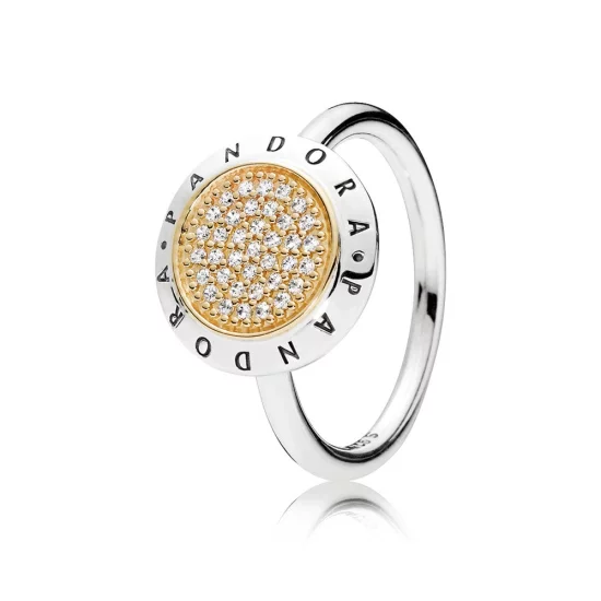 (image pour) Bague Pandora 196231CZ - Bague Signature Femme 