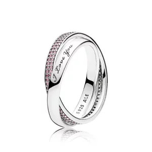 (image pour) Bague Pandora 196546PCZ - Bague Douce Promesse Femme 