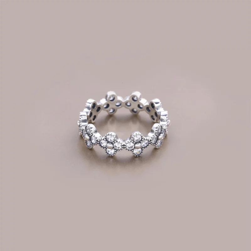 (image pour) Bague Pandora Fleurs 191000CZ - Bague Fleurs d'Asie Femme - Afficher 3