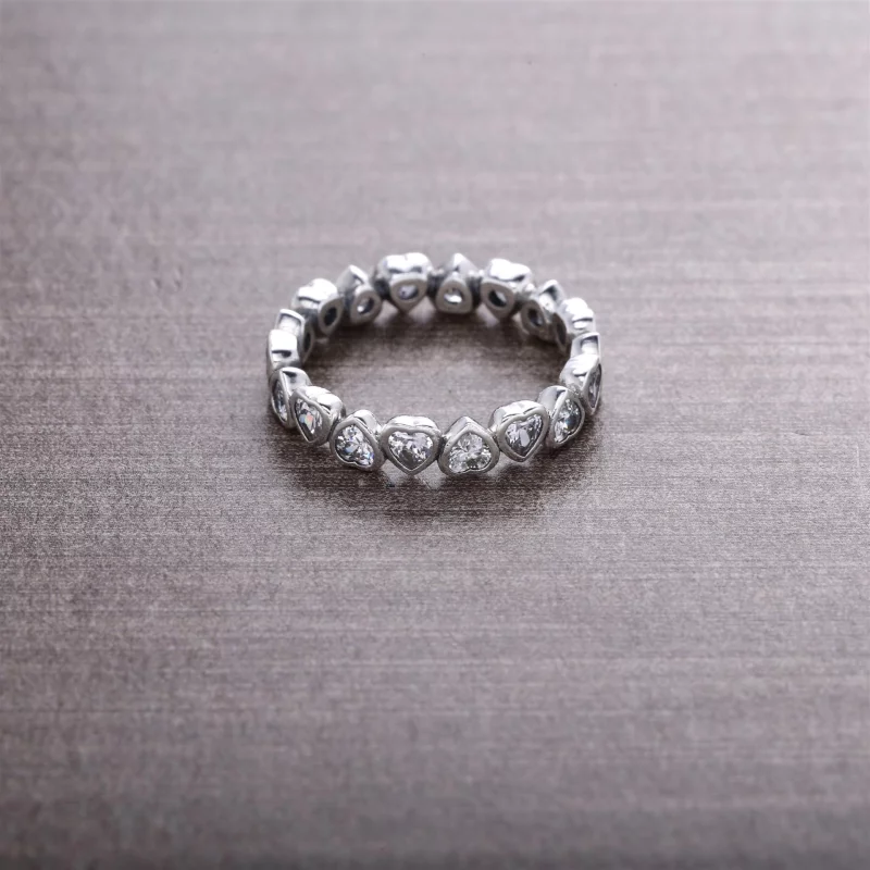 (image pour) Bague Pandora Histoires 190897CZ - Bague Argent Zirconium Femme - Afficher 2