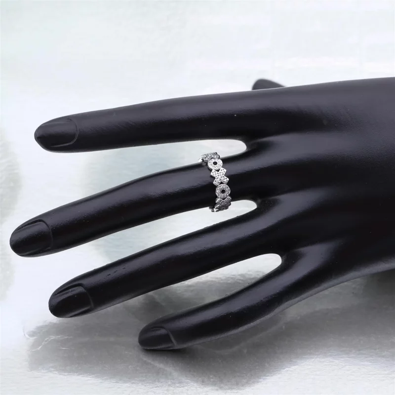 (image pour) Bague Pandora Histoires 190926CZ - Bague XOXO Argent Femme - Afficher 3