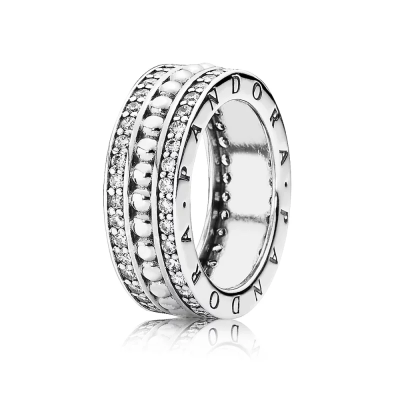 Bague PANDORA Pour Toujours - 190962CZ (image pour) Bague PANDORA Pour Toujours - 190962CZ