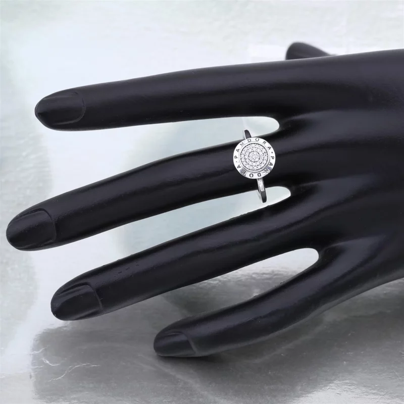 (image pour) Bague Signature PANDORA - 190912CZ - Afficher 4