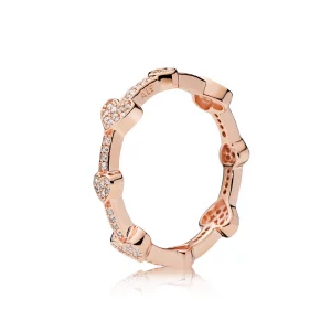 (image pour) Cœurs Séduisants, bague PANDORA France - 187729CZ