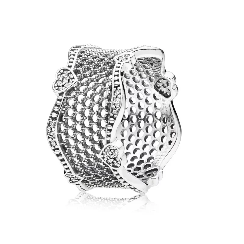 (image pour) Dentelle de l’Amour, bague PANDORA France - 197706CZ