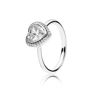 PANDORA - Amour brillant, cz incolore - 190929CZ (image pour) PANDORA - Amour brillant, cz incolore - 190929CZ