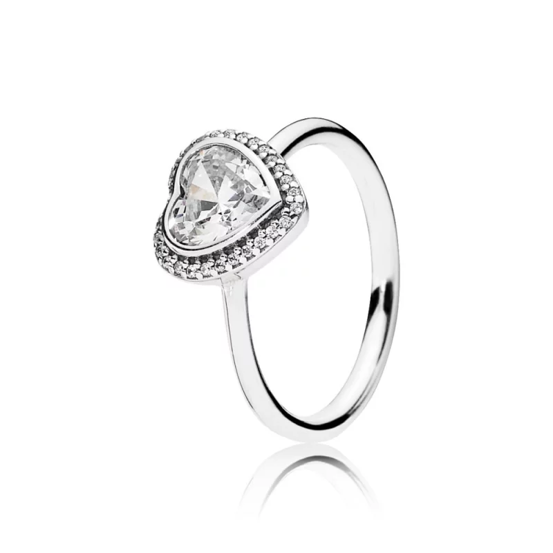(image pour) PANDORA - Amour brillant, cz incolore - 190929CZ