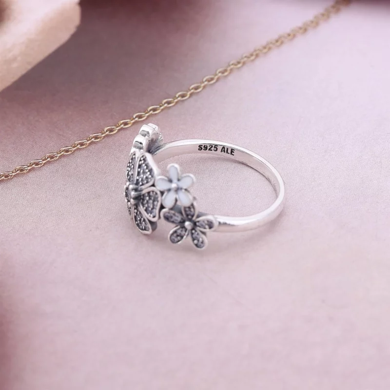 (image pour) PANDORA - Bague Bouquet Scintillant - 190984CZ - Afficher 3