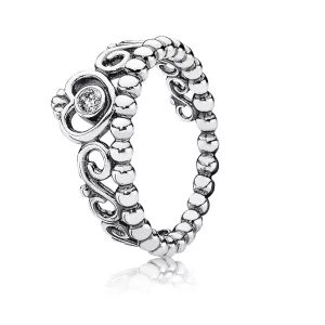 PANDORA - Bague Diadème de Princesse - 190880CZ (image pour) PANDORA - Bague Diadème de Princesse - 190880CZ