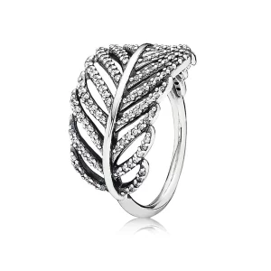 (image pour) PANDORA - Bague Feuille - 190886CZ