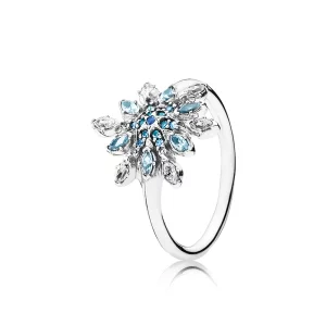 (image pour) PANDORA - Bague Flocon de Neige Cristallisé - 190969NBLMX