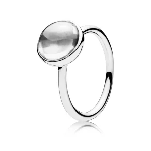 (image pour) PANDORA - Bague Gouttelette Poétique - 190982CZ