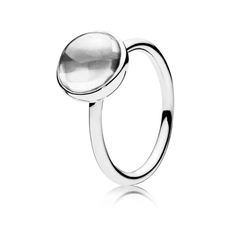 (image pour) PANDORA - Bague Gouttelette Poétique - 190982CZ