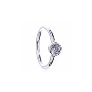 PANDORA - Bague élégance Classique - 190946CZ (image pour) PANDORA - Bague élégance Classique - 190946CZ