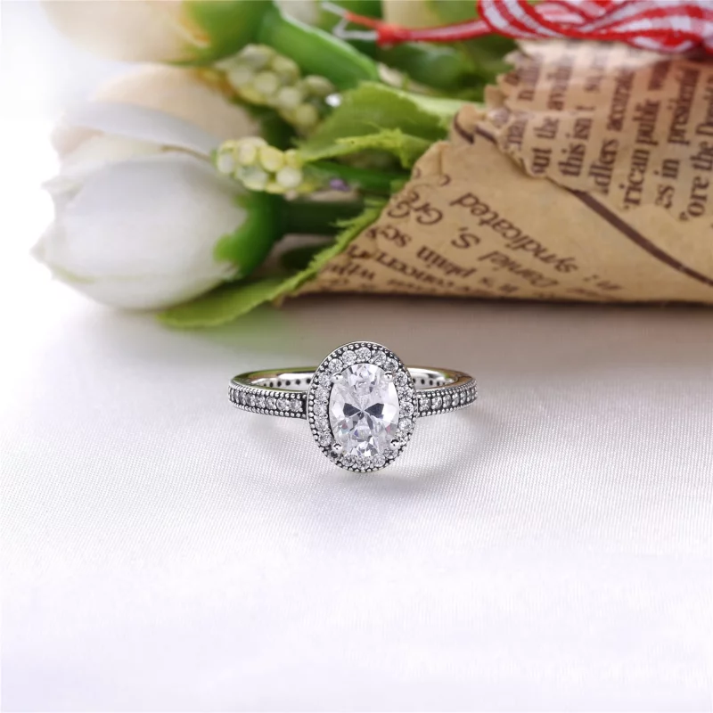(image pour) PANDORA - Bague élégance Vintage - 191006CZ - Afficher 4