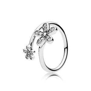PANDORA - Bague Ouverte Marguerites éblouissantes - 191038CZ (image pour) PANDORA - Bague Ouverte Marguerites éblouissantes - 191038CZ
