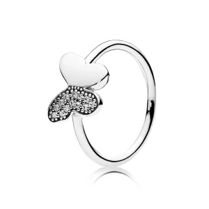 PANDORA - Bague Papillon - 190993CZ (image pour) PANDORA - Bague Papillon - 190993CZ