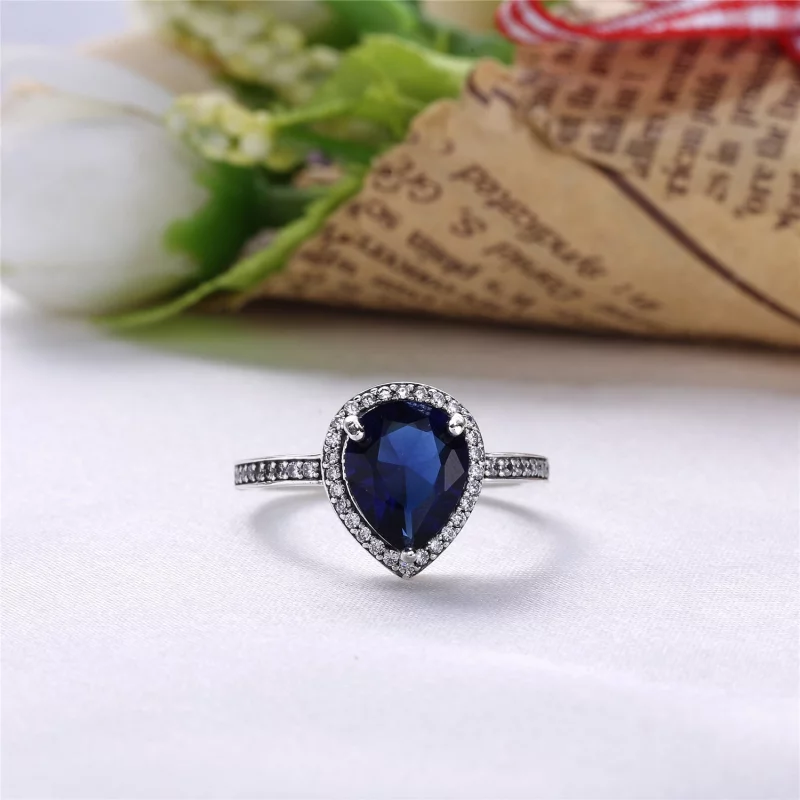 (image pour) PANDORA - Bague Taille Poire - 196251CZ - Afficher 4