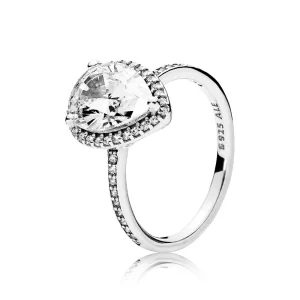 (image pour) PANDORA - Bague Taille Poire - 196251CZ