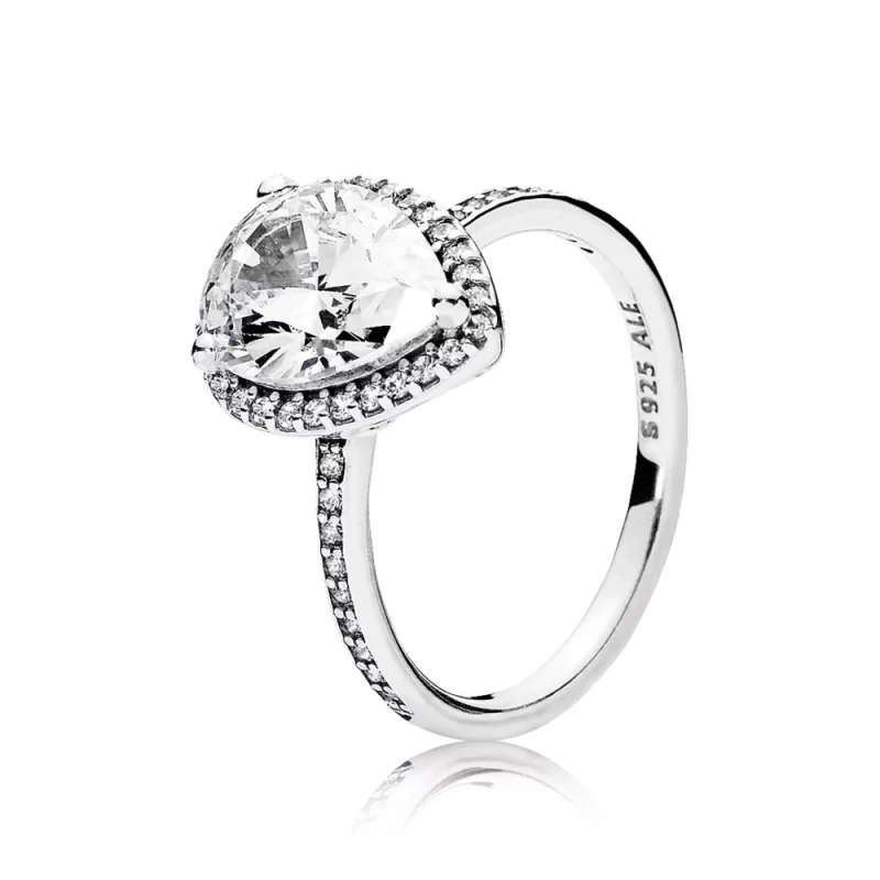 (image pour) PANDORA - Bague Taille Poire - 196251CZ