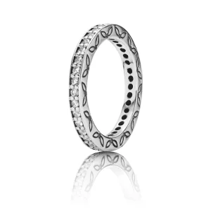 (image pour) PANDORA - Bagues en argent, cubic zirconia - 190618CZ - Bagues