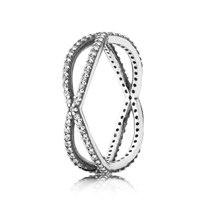 (image pour) PANDORA - Destins communs, cz incolore - 190930CZ