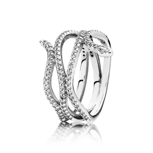 (image pour) PANDORA - Instinct spirituel, cz incolore - 190954CZ - Bagues