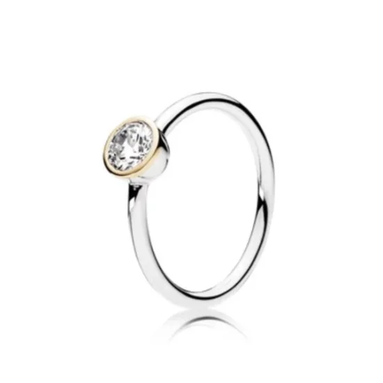 (image pour) PANDORA - Petit cercle, cz incolore - 191043CZ