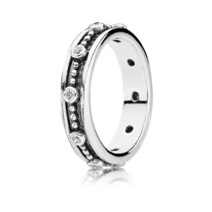 (image pour) PANDORA - Royauté, cz incolore - 190882CZ - Bagues