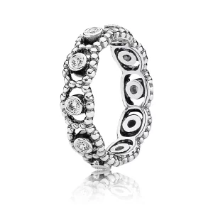 (image pour) PANDORA - Sa majesté, cz incolore - 190881CZ