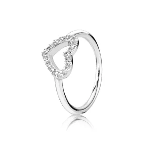 (image pour) PANDORA - Silver ring with cubic zirconia - 190861CZ