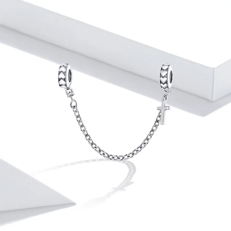 (image pour) Chaîne de Confort Style PANDORA Croix simple - BSC362 - Afficher 2