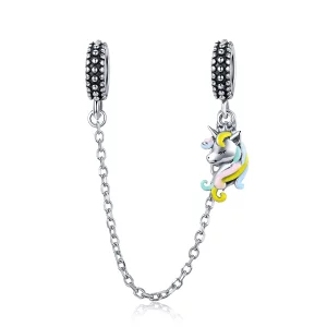 (image pour) Chaîne de Confort Style PANDORA Poney coloré - SCC1571