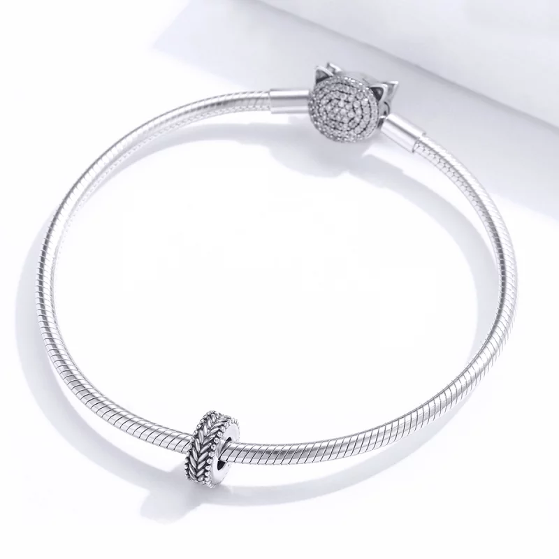 (image pour) Charm espaceur Style PANDORA Aiguilles - SCC1452 - Afficher 3