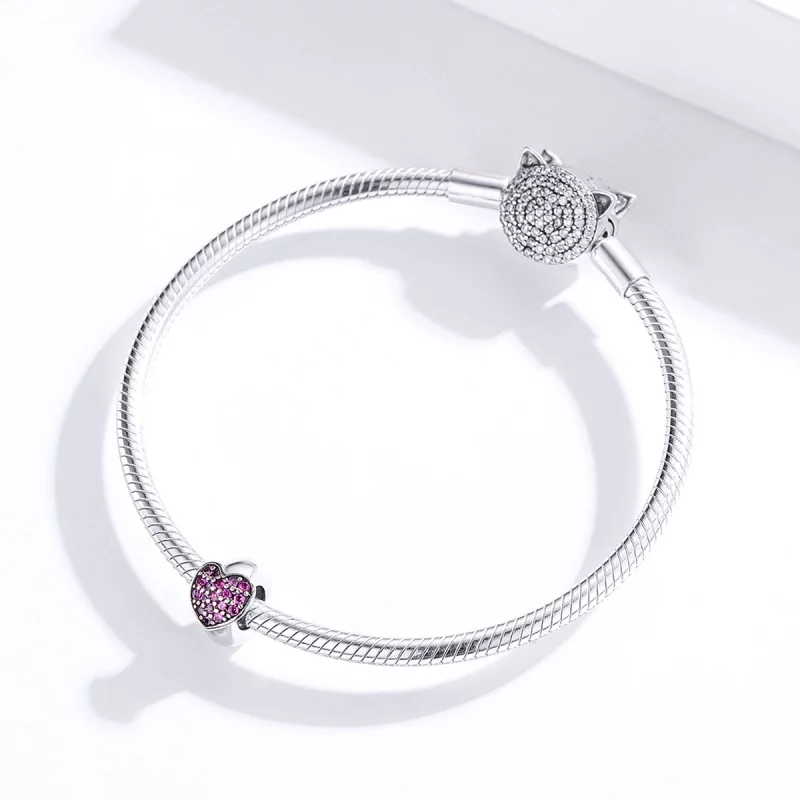 (image pour) Charm espaceur Style PANDORA Amour - SCC1336 - Afficher 3
