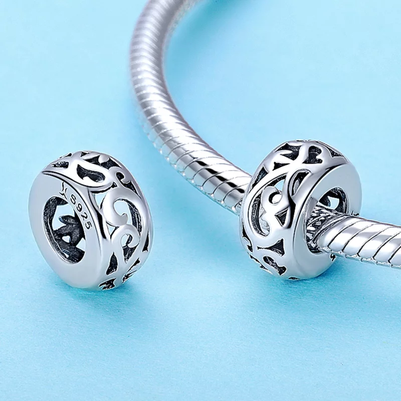 (image pour) Charm espaceur Style PANDORA Ancien - SCC716 - Afficher 2