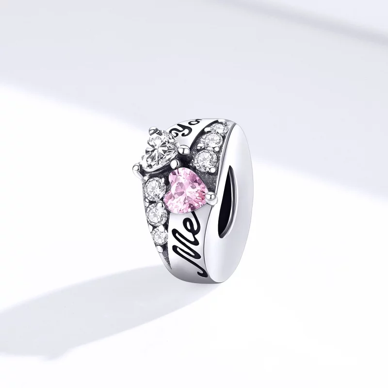 (image pour) Charm espaceur Style PANDORA Chérie - BSC283 - Afficher 4