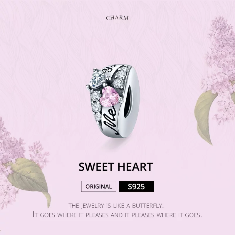 (image pour) Charm espaceur Style PANDORA Chérie - BSC283 - Afficher 6
