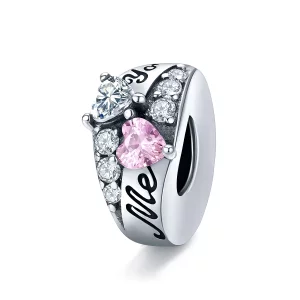 (image pour) Charm espaceur Style PANDORA Chérie - BSC283